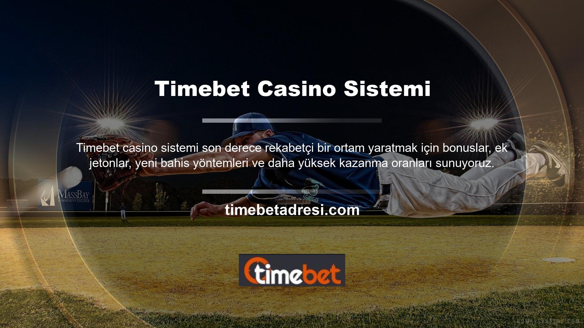 Timebet oyununun sonuç alanında büyük yardımlar alabilir ve daha rahat bir alanda maddi gelir elde edebilirsiniz